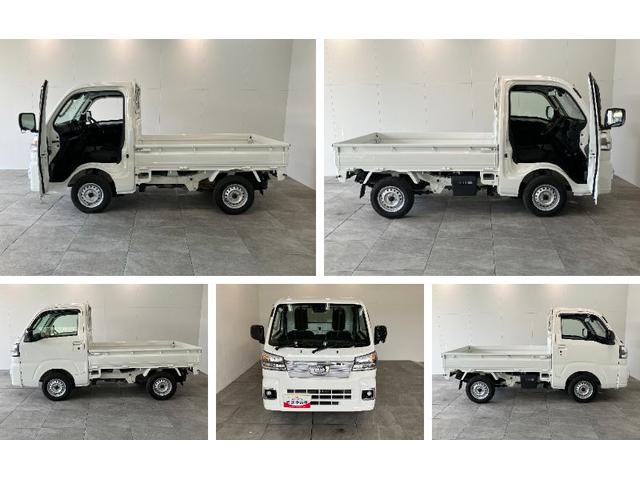ハイゼットトラックＥＸＴ　４ＷＤ　ＣＶＴ車　デフロック　ドラレコ衝突被害軽減ブレーキ　コーナーセンサー　パートタイム４ＷＤ　デフロック　ドラレコ　ＥＴＣ　スマートキー　パワーウインドウ　オートライト　荷台作業灯　４枚リーフスプリング　電動格納式ミラー　ＬＥＤ（滋賀県）の中古車