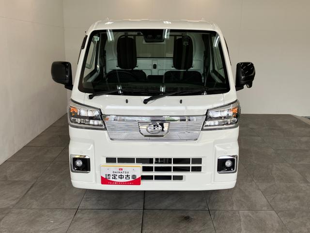 ハイゼットトラックＥＸＴ　４ＷＤ　ＣＶＴ車　デフロック　ドラレコ衝突被害軽減ブレーキ　コーナーセンサー　パートタイム４ＷＤ　デフロック　ドラレコ　ＥＴＣ　スマートキー　パワーウインドウ　オートライト　荷台作業灯　４枚リーフスプリング　電動格納式ミラー　ＬＥＤ（滋賀県）の中古車