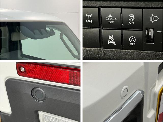 ハイゼットトラックＥＸＴ　４ＷＤ　ＣＶＴ　デフロック　荷台作業灯　スマートキー衝突被害軽減ブレーキ　コーナーセンサー　パートタイム４ＷＤ　デフロック　スマートキー　パワーウインドウ　オートライト　マニュアルレベリング　荷台作業灯　電動格納式ミラー　４枚リーフスプリング（滋賀県）の中古車