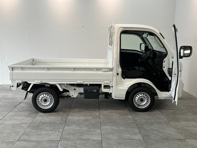 ハイゼットトラックＥＸＴ　４ＷＤ　ＣＶＴ　デフロック　荷台作業灯　スマートキー衝突被害軽減ブレーキ　コーナーセンサー　パートタイム４ＷＤ　デフロック　スマートキー　パワーウインドウ　オートライト　マニュアルレベリング　荷台作業灯　電動格納式ミラー　４枚リーフスプリング（滋賀県）の中古車