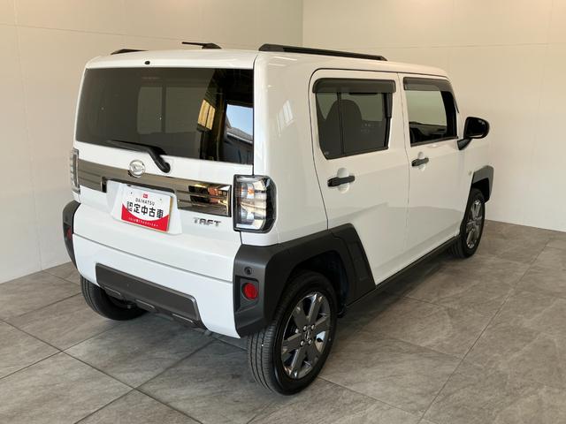 タフトＧターボ　ダーククロムベンチャー　４ＷＤ　９型Ｄ・Ａ　ＬＥＤ衝突被害軽減ブレーキ　コーナーセンサー　９型ディスプレイオーディオ　フルセグ　Ｂｌｕｅｔｏｏｔｈ　ＵＳＢ　パノラマカメラ　駐車支援システム　前席シートヒーター　ＬＥＤ　レーダークルコン　ターボ　４ＷＤ（滋賀県）の中古車
