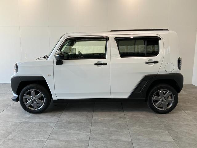 タフトＧターボ　ダーククロムベンチャー　４ＷＤ　９型Ｄ・Ａ　ＬＥＤ衝突被害軽減ブレーキ　コーナーセンサー　９型ディスプレイオーディオ　フルセグ　Ｂｌｕｅｔｏｏｔｈ　ＵＳＢ　パノラマカメラ　駐車支援システム　前席シートヒーター　ＬＥＤ　レーダークルコン　ターボ　４ＷＤ（滋賀県）の中古車