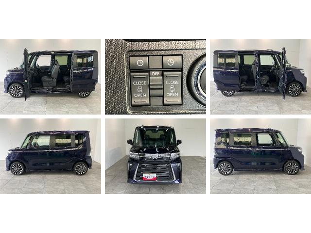 タントカスタムＲＳ　ＩＤＬＥレス　ターボ　フルセグナビ　Ｂカメラ衝突被害軽減ブレーキ　コーナーセンサー　フルセグナビ　Ｂｌｕｅｔｏｏｔｈ　ＤＶＤ再生　ＵＳＢ　バックカメラ　両側電動スライドドア　前席シートヒーター　ＬＥＤ　オートライト　スマートキー　オートエアコン（滋賀県）の中古車