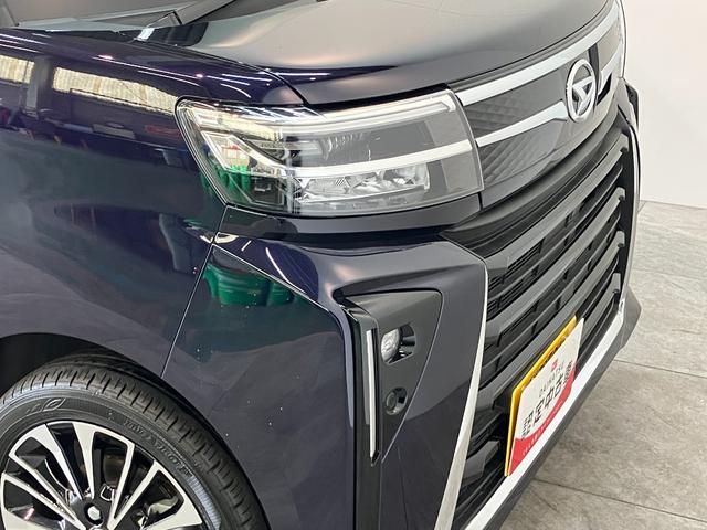 タントカスタムＲＳ　ＩＤＬＥレス　ターボ　フルセグナビ　Ｂカメラ衝突被害軽減ブレーキ　コーナーセンサー　フルセグナビ　Ｂｌｕｅｔｏｏｔｈ　ＤＶＤ再生　ＵＳＢ　バックカメラ　両側電動スライドドア　前席シートヒーター　ＬＥＤ　オートライト　スマートキー　オートエアコン（滋賀県）の中古車
