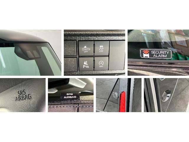 タントカスタムＸリミテッド　レーダークルコン　届出済未使用車衝突被害軽減ブレーキ　コーナーセンサー　バックカメラ（ナビ装着時用）　両側電動スライドドア　前席シートヒーター　電動パーキングブレーキ　ＬＥＤ　オートライト　オートエアコン　クルーズコントロール（滋賀県）の中古車