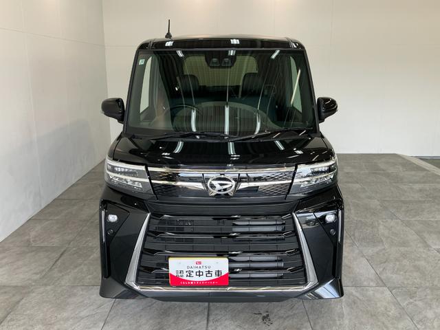 タントカスタムＸリミテッド　レーダークルコン　届出済未使用車衝突被害軽減ブレーキ　コーナーセンサー　バックカメラ（ナビ装着時用）　両側電動スライドドア　前席シートヒーター　電動パーキングブレーキ　ＬＥＤ　オートライト　オートエアコン　クルーズコントロール（滋賀県）の中古車