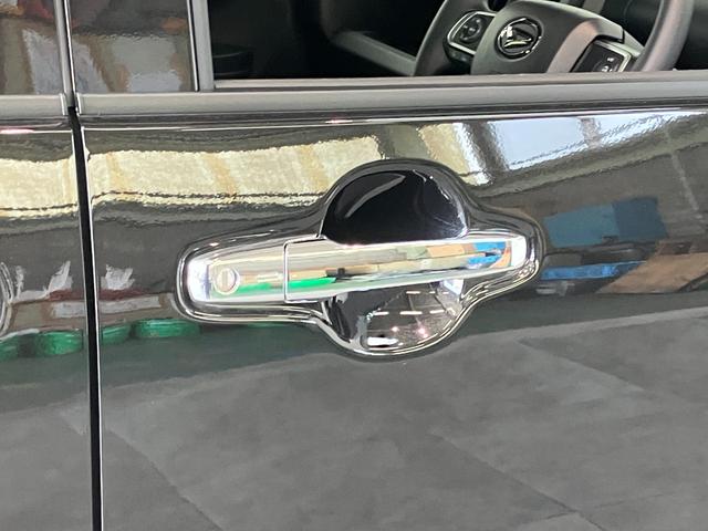 タントカスタムＸリミテッド　レーダークルコン　届出済未使用車衝突被害軽減ブレーキ　コーナーセンサー　バックカメラ（ナビ装着時用）　両側電動スライドドア　前席シートヒーター　電動パーキングブレーキ　ＬＥＤ　オートライト　オートエアコン　クルーズコントロール（滋賀県）の中古車