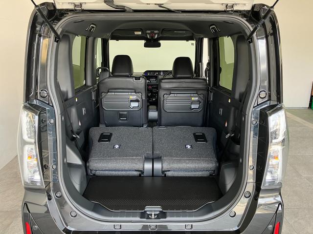 タントカスタムＸリミテッド　レーダークルコン　届出済未使用車衝突被害軽減ブレーキ　コーナーセンサー　バックカメラ（ナビ装着時用）　両側電動スライドドア　前席シートヒーター　電動パーキングブレーキ　ＬＥＤ　オートライト　オートエアコン　クルーズコントロール（滋賀県）の中古車