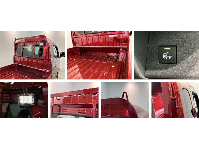 ハイゼットトラックジャンボエクストラ　４ＷＤ　デフロック　届出済未使用車衝突被害軽減ブレーキ　スマアシ　コーナーセンサー　ＬＥＤヘッドライト　オートライト　スマートキー　パワーウインドウ　電動格納式ミラー　４ＷＤ　デフロック　荷台作業灯　届出済未使用車（滋賀県）の中古車