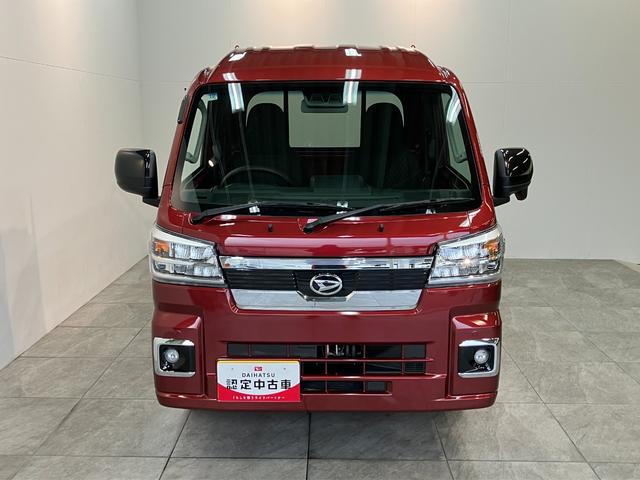 ハイゼットトラックジャンボエクストラ　４ＷＤ　デフロック　届出済未使用車衝突被害軽減ブレーキ　スマアシ　コーナーセンサー　ＬＥＤヘッドライト　オートライト　スマートキー　パワーウインドウ　電動格納式ミラー　４ＷＤ　デフロック　荷台作業灯　届出済未使用車（滋賀県）の中古車