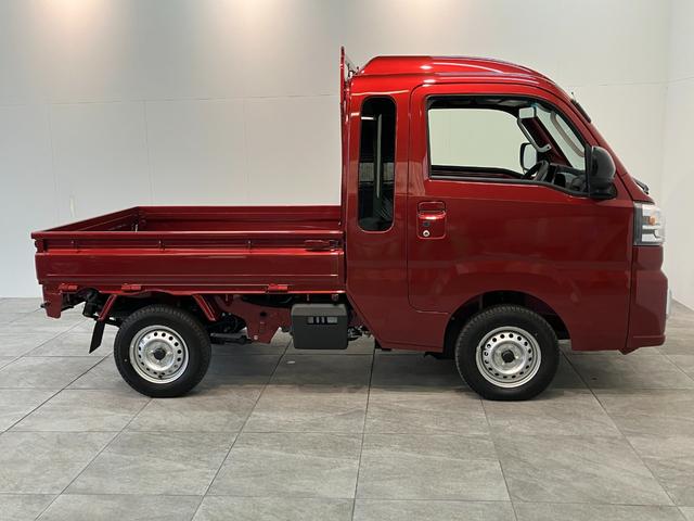 ハイゼットトラックジャンボエクストラ　４ＷＤ　デフロック　届出済未使用車衝突被害軽減ブレーキ　スマアシ　コーナーセンサー　ＬＥＤヘッドライト　オートライト　スマートキー　パワーウインドウ　電動格納式ミラー　４ＷＤ　デフロック　荷台作業灯　届出済未使用車（滋賀県）の中古車