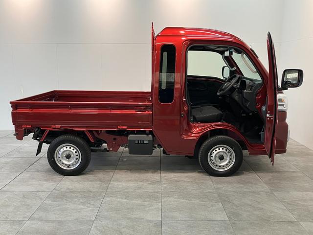 ハイゼットトラックジャンボエクストラ　４ＷＤ　デフロック　届出済未使用車衝突被害軽減ブレーキ　スマアシ　コーナーセンサー　ＬＥＤヘッドライト　オートライト　スマートキー　パワーウインドウ　電動格納式ミラー　４ＷＤ　デフロック　荷台作業灯　届出済未使用車（滋賀県）の中古車