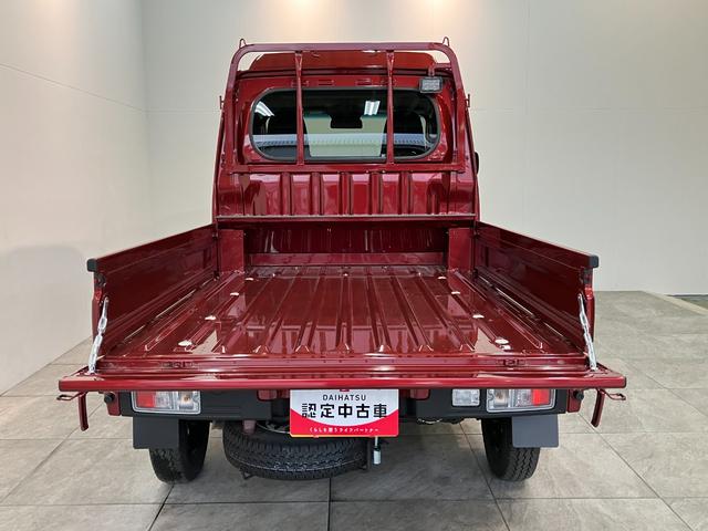 ハイゼットトラックジャンボエクストラ　４ＷＤ　デフロック　届出済未使用車衝突被害軽減ブレーキ　スマアシ　コーナーセンサー　ＬＥＤヘッドライト　オートライト　スマートキー　パワーウインドウ　電動格納式ミラー　４ＷＤ　デフロック　荷台作業灯　届出済未使用車（滋賀県）の中古車