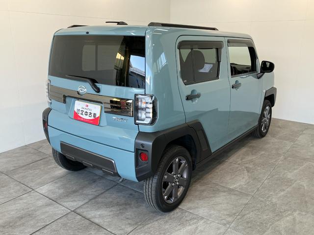 タフトGダーククロムベンチャー 10型フルセグナビ 前後ドラレコ衝突被害軽減ブレーキ コーナーセンサー 10型フルセグナビ DVD再生 Bluetooth USB バックカメラ 前後ドラレコ 前席シートヒーター LED オートライト オートエアコン エコアイドル(滋賀県)の中古車