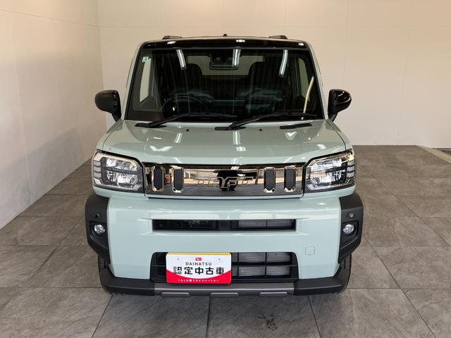 タフトＧ　ダーククロムベンチャー　９型ディスプレイオーディオ衝突被害軽減ブレーキ　コーナーセンサー　９型ディスプレイオーディオ　フルセグ　Ｂｌｕｅｔｏｏｔｈ　ＵＳＢ　バックカメラ　前席シートヒーター　電動パーキングブレーキ　ＬＥＤ　オートライト　オートエアコン（滋賀県）の中古車