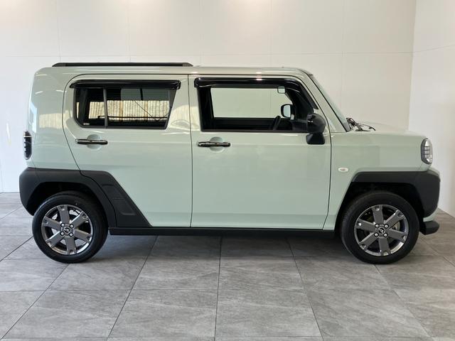 タフトＧ　ダーククロムベンチャー　９型ディスプレイオーディオ衝突被害軽減ブレーキ　コーナーセンサー　９型ディスプレイオーディオ　フルセグ　Ｂｌｕｅｔｏｏｔｈ　ＵＳＢ　バックカメラ　前席シートヒーター　電動パーキングブレーキ　ＬＥＤ　オートライト　オートエアコン（滋賀県）の中古車