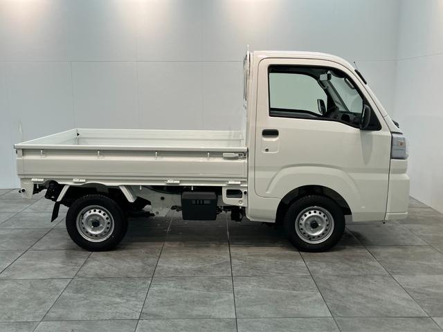 ハイゼットトラックスタンダード　農用スペシャル　４ＷＤ　届出済未使用車衝突被害軽減ブレーキ　コーナーセンサー　４ＷＤ　デフロック　荷台作業灯　ＡＭ／ＦＭラジオ　４枚リーフスプリング　マニュアルレベリング　届出済未使用車（滋賀県）の中古車