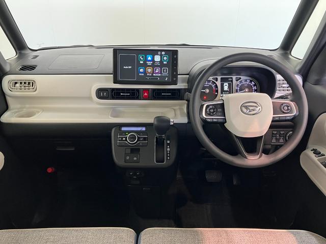 ムーヴキャンバスストライプスGターボ 9型D.A Bカメラ レーダークルコン衝突被害軽減ブレーキ コーナーセンサー 9型ディスプレイオーディオ フルセグ Bluetooth USB バックカメラ 両側電動スライドドア 前席シートヒーター LED ワイヤレス充電器 クルコン(滋賀県)の中古車