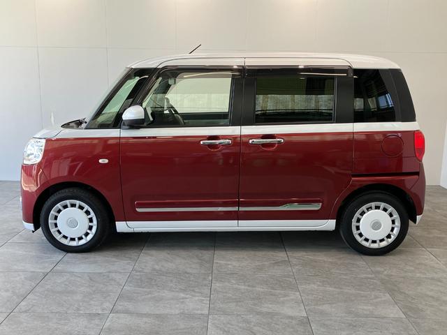 ムーヴキャンバスストライプスGターボ 9型D.A Bカメラ レーダークルコン衝突被害軽減ブレーキ コーナーセンサー 9型ディスプレイオーディオ フルセグ Bluetooth USB バックカメラ 両側電動スライドドア 前席シートヒーター LED ワイヤレス充電器 クルコン(滋賀県)の中古車