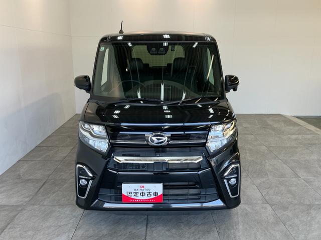 タントカスタムRS ターボ 9型ナビ パノラマカメラ ドラレコ衝突被害軽減ブレーキ コーナーセンサー 9型フルセグナビ Bluetooth DVD再生 USB パノラマカメラ 前後ドラレコ 両側電動スライドドア 前席シートヒーター LED クルーズコントロール(滋賀県)の中古車