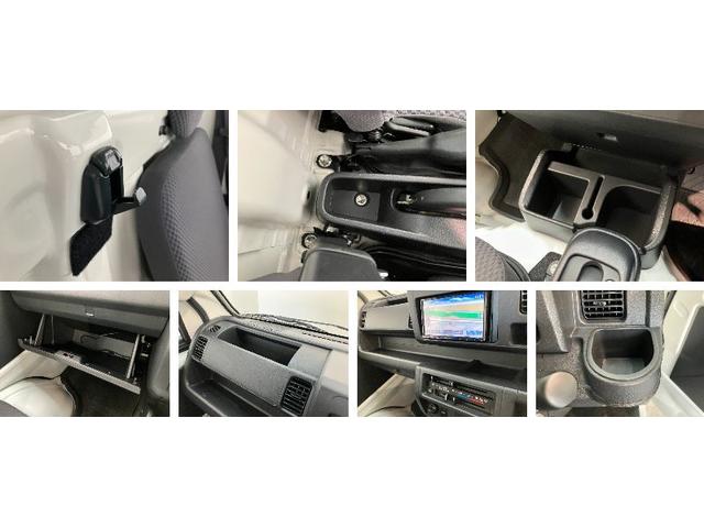 ピクシストラックエクストラ 4WD AT車 ナビ バックカメラ ドラレコワンセグナビ DVD USB バックカメラ ドラレコ キーレス パワーウインドウ 荷台作業灯 工具箱 4枚リーフスプリング マニュアルレベリング ゲートプロテクター 荷台マット パートタイム4WD(滋賀県)の中古車
