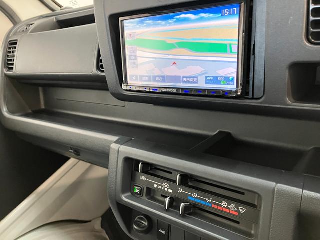 ピクシストラックエクストラ 4WD AT車 ナビ バックカメラ ドラレコワンセグナビ DVD USB バックカメラ ドラレコ キーレス パワーウインドウ 荷台作業灯 工具箱 4枚リーフスプリング マニュアルレベリング ゲートプロテクター 荷台マット パートタイム4WD(滋賀県)の中古車