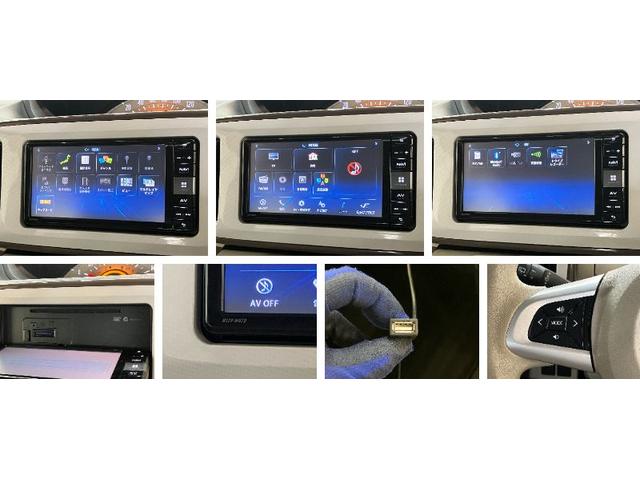 ムーヴキャンバスXリミテッドメイクアップSA3 フルセグナビ パノラマカメラ追突被害軽減ブレーキ スマートキー 両側スライドドア フルセグナビ DVD Bluetooth USB ドラレコ パノラマカメラ ベンチシート オートエアコン(滋賀県)の中古車