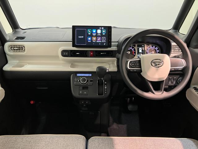 ムーヴキャンバスストライプスG 9型ディスプレイオーディオ バックカメラ衝突被害軽減ブレーキ コーナーセンサー 9型ディスプレイオーディオ フルセグ Bluetooth USB バックカメラ 両側電動スライドドア 前席シートヒーター LED ワイヤレス充電器 エコアイドル(滋賀県)の中古車