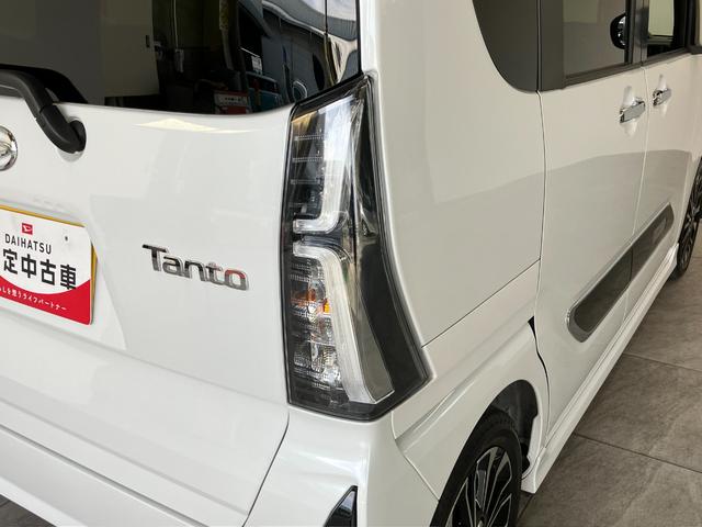 タントカスタムＲＳ　ターボ　フルセグナビ　クルコン　パノラマカメラ衝突被害軽減ブレーキ　コーナーセンサー　フルセグナビ　Ｂｌｕｅｔｏｏｔｈ　ＤＶＤ　ＵＳＢ　パノラマカメラ　両側電動スライド　シートヒーター　ＬＥＤ　スマートキー　レーダークルーズコントロール（滋賀県）の中古車