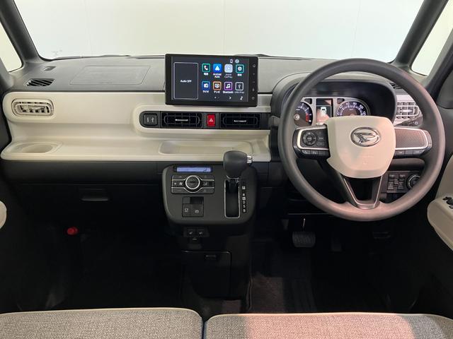 ムーヴキャンバスストライプスＧ　９型ディスプレイオーディオ　バックカメラ衝突被害軽減ブレーキ　コーナーセンサー　９型ディスプレイオーディオ　フルセグ　Ｂｌｕｅｔｏｏｔｈ　ＵＳＢ　バックカメラ　両側電動スライドドア　前席シートヒーター　ＬＥＤ　ワイヤレス充電器　エコアイドル（滋賀県）の中古車