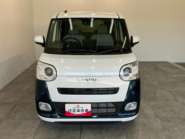 ムーヴキャンバスストライプスＧ　９型ディスプレイオーディオ　バックカメラ衝突被害軽減ブレーキ　コーナーセンサー　９型ディスプレイオーディオ　フルセグ　Ｂｌｕｅｔｏｏｔｈ　ＵＳＢ　バックカメラ　両側電動スライドドア　前席シートヒーター　ＬＥＤ　ワイヤレス充電器　エコアイドル（滋賀県）の中古車