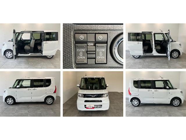 タントXリミテッド 両側電動スライドドア 届出済未使用車衝突被害軽減ブレーキ コーナーセンサー バックカメラ(ナビ装着時用) 両側電動スライドドア 前席シートヒーター 電動パーキングブレーキ LED オートライト オートエアコン スマートキー エコアイドル(滋賀県)の中古車