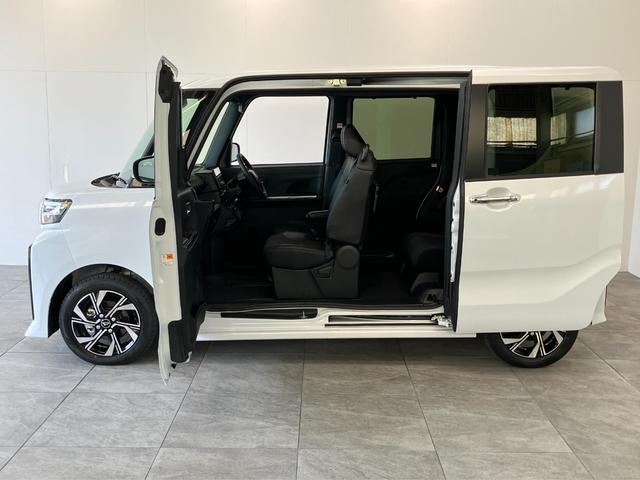 タントカスタムＸリミテッド　９型Ｄ．Ａ　クルコン　届出済未使用車衝突被害軽減ブレーキ　コーナーセンサー　９型ディスプレイオーディオ　Ｂｌｕｅｔｏｏｔｈ　ＵＳＢ　バックカメラ　両側電動スライドドア　シートヒーター　ＬＥＤ　レーダークルーズコントロール　スマートキー（滋賀県）の中古車