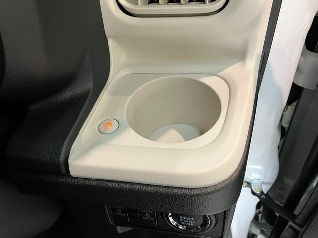 ムーヴキャンバスストライプスＧ　両側電動スライドドア　届出済未使用車衝突被害軽減ブレーキ　コーナーセンサー　バックカメラ（ナビ装着時用）　両側電動スライドドア　前席シートヒーター　電動パーキングブレーキ　ＬＥＤ　オートライト　オートエアコン　スマートキー　エコアイドル（滋賀県）の中古車