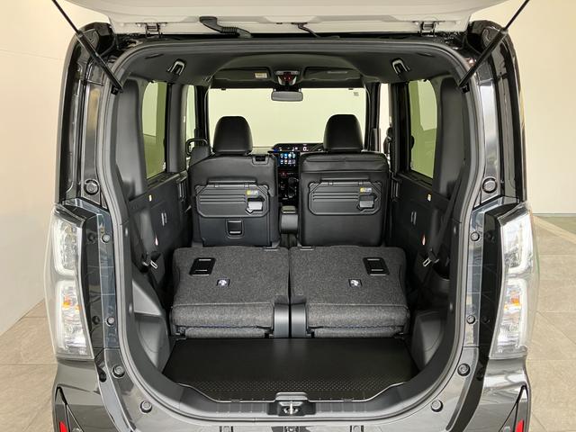 タントカスタムＲＳリミテッド　ターボ　９型Ｄ．Ａ　届出済未使用車衝突被害軽減ブレーキ　コーナーセンサー　９型ディスプレイオーディオ　Ｂｌｕｅｔｏｏｔｈ　ＵＳＢ　バックカメラ　ＥＴＣ　両側電動スライドドア　シートヒーター　ＬＥＤ　レーダークルコン　スマートキー（滋賀県）の中古車
