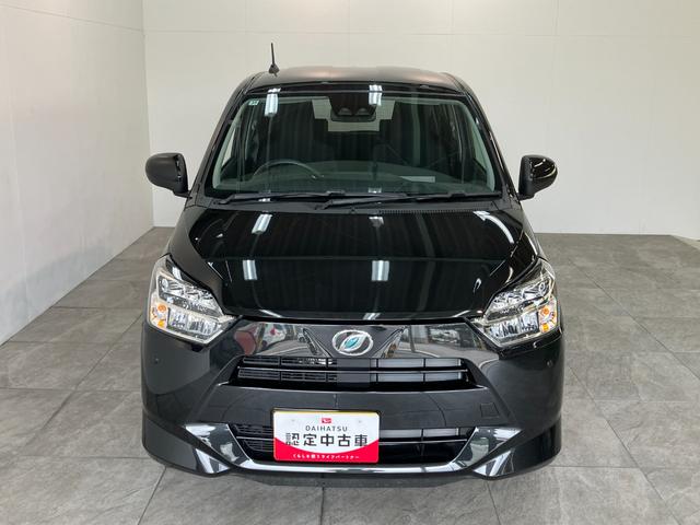 ミライースＸ　ＳＡIII　コーナーセンサー　キーレス　届出済未使用車衝突被害軽減ブレーキ　スマアシ３　コーナーセンサー　バックカメラ（ナビ装着時用）　ＬＥＤヘッドライト　電動格納式ミラー　マニュアルレベリング　キーレスエントリー　オートライト　エコアイドル（滋賀県）の中古車