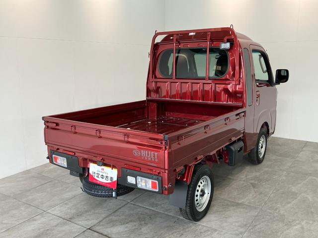 ハイゼットトラックジャンボエクストラ　４ＷＤ　デフロック　届出済未使用車衝突被害軽減ブレーキ　スマアシ　コーナーセンサー　ＬＥＤヘッドライト　オートライト　スマートキー　パワーウインドウ　電動格納式ミラー　４ＷＤ　デフロック　荷台作業灯　ＣＶＴ車（滋賀県）の中古車