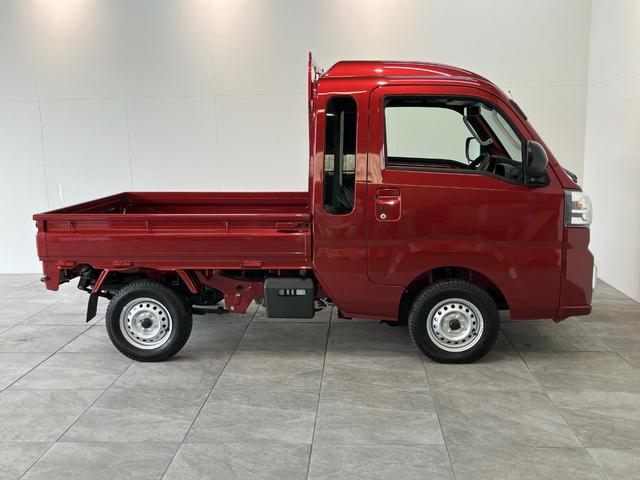 ハイゼットトラックジャンボエクストラ　４ＷＤ　デフロック　届出済未使用車衝突被害軽減ブレーキ　スマアシ　コーナーセンサー　ＬＥＤヘッドライト　オートライト　スマートキー　パワーウインドウ　電動格納式ミラー　４ＷＤ　デフロック　荷台作業灯　ＣＶＴ車（滋賀県）の中古車