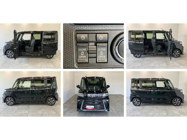 タントカスタムX 9型ディスプレイオーディオ クルコン Bカメラ衝突被害軽減ブレーキ コーナーセンサー 9型ディスプレイオーディオ Bluetooth USB バックカメラ ETC 両側電動スライドドア 前席シートヒーター LED クルコン スマートキー(滋賀県)の中古車