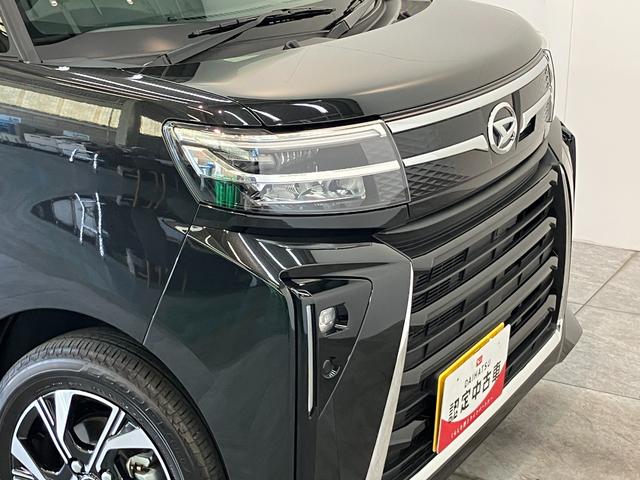 タントカスタムX 9型ディスプレイオーディオ クルコン Bカメラ衝突被害軽減ブレーキ コーナーセンサー 9型ディスプレイオーディオ Bluetooth USB バックカメラ ETC 両側電動スライドドア 前席シートヒーター LED クルコン スマートキー(滋賀県)の中古車