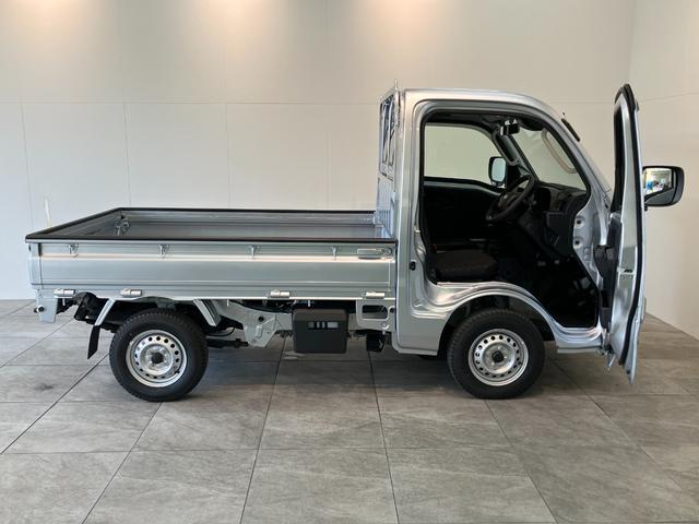 ハイゼットトラックＥＸＴ　４ＷＤ　ＣＶＴ車　９型ディスプレイオーディオ衝突被害軽減ブレーキ　コーナーセンサー　９型ディスプレイオーディオ　Ｂｌｕｅｔｏｏｔｈ　ＵＳＢ　バックカメラ　スマートキー　パワーウインドウ　４ＷＤ　デフロック　荷台作業灯　４枚リーフスプリング（滋賀県）の中古車