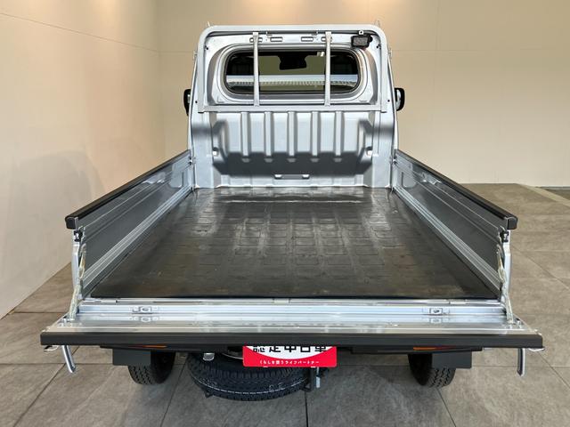 ハイゼットトラックＥＸＴ　４ＷＤ　ＣＶＴ車　９型ディスプレイオーディオ衝突被害軽減ブレーキ　コーナーセンサー　９型ディスプレイオーディオ　Ｂｌｕｅｔｏｏｔｈ　ＵＳＢ　バックカメラ　スマートキー　パワーウインドウ　４ＷＤ　デフロック　荷台作業灯　４枚リーフスプリング（滋賀県）の中古車