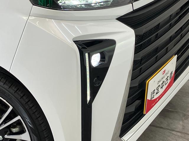 タントカスタムＲＳ　ターボ　９型ディスプレイオーディオ　クルコン衝突被害軽減ブレーキ　コーナーセンサー　９型ディスプレイオーディオ　フルセグ　Ｂｌｕｅｔｏｏｔｈ　ＵＳＢ　バックカメラ　前後ドラレコ　両側電動スライドドア　前席シートヒーター　ＬＥＤ　レーダークルコン（滋賀県）の中古車
