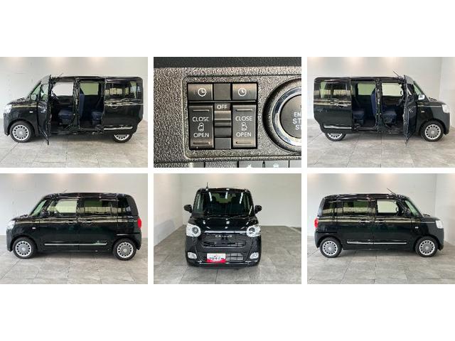 ムーヴキャンバスセオリーGターボ フルセグナビ バックカメラ 前後ドラレコ衝突被害軽減ブレーキ コーナーセンサー フルセグナビ DVD再生 Bluetooth USB バックカメラ 前後ドラレコ 両側電動スライドドア LED 前席シートヒーター オートエアコン クルコン(滋賀県)の中古車