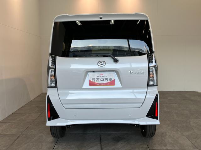 タントカスタムＸリミテッド　レーダクルコン　届出済未使用車衝突被害軽減ブレーキ　コーナーセンサー　バックカメラ（ナビ装着時用）　ＥＴＣ　両側電動スライドドア　前席シートヒーター　電動パーキングブレーキ　ＬＥＤ　オートライト　レーダークルーズコントロール（滋賀県）の中古車