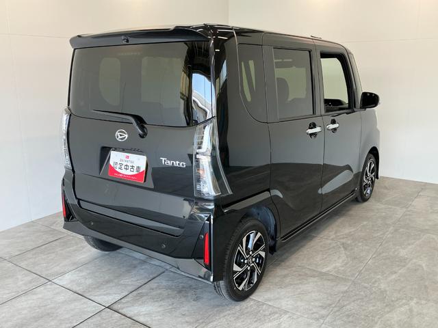 タントカスタムＸリミテッド　９型Ｄ．Ａ　クルコン　届出済未使用車衝突被害軽減ブレーキ　コーナーセンサー　９型ディスプレイオーディオ　Ｂｌｕｅｔｏｏｔｈ　ＵＳＢ　バックカメラ　両側電動スライドドア　前席シートヒーター　ＬＥＤ　クルコン　スマートキー　エコアイドル（滋賀県）の中古車
