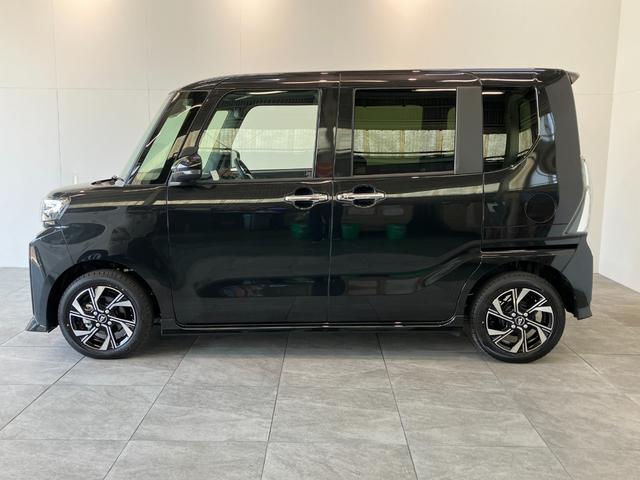 タントカスタムＸリミテッド　９型Ｄ．Ａ　クルコン　届出済未使用車衝突被害軽減ブレーキ　コーナーセンサー　９型ディスプレイオーディオ　Ｂｌｕｅｔｏｏｔｈ　ＵＳＢ　バックカメラ　両側電動スライドドア　前席シートヒーター　ＬＥＤ　クルコン　スマートキー　エコアイドル（滋賀県）の中古車
