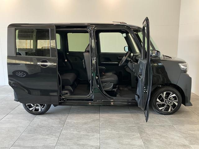 タントカスタムＸリミテッド　９型Ｄ．Ａ　クルコン　届出済未使用車衝突被害軽減ブレーキ　コーナーセンサー　９型ディスプレイオーディオ　Ｂｌｕｅｔｏｏｔｈ　ＵＳＢ　バックカメラ　両側電動スライドドア　前席シートヒーター　ＬＥＤ　クルコン　スマートキー　エコアイドル（滋賀県）の中古車