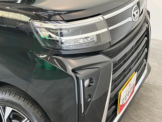 タントカスタムＸリミテッド　９型Ｄ．Ａ　クルコン　届出済未使用車衝突被害軽減ブレーキ　コーナーセンサー　９型ディスプレイオーディオ　Ｂｌｕｅｔｏｏｔｈ　ＵＳＢ　バックカメラ　両側電動スライドドア　前席シートヒーター　ＬＥＤ　クルコン　スマートキー　エコアイドル（滋賀県）の中古車