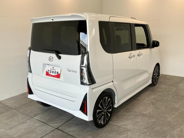 タントカスタムＲＳ　ターボ　９型ディスプレイオーディオ　クルコン衝突被害軽減ブレーキ　コーナーセンサー　９型ディスプレイオーディオ　Ｂｌｕｅｔｏｏｔｈ　ＵＳＢ　バックカメラ　両側電動スライドドア　前席シートヒーター　ＬＥＤ　クルコン　スマートキー　ターボ（滋賀県）の中古車